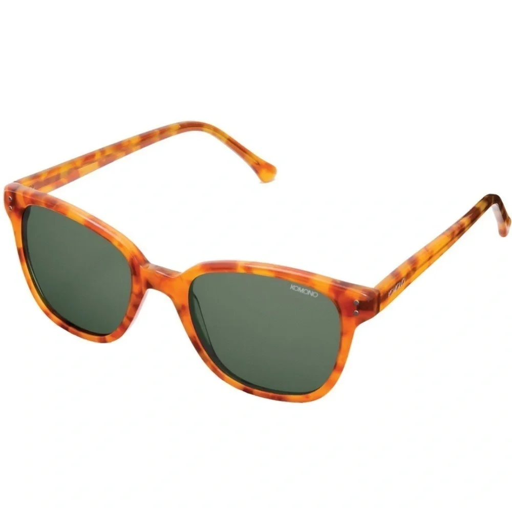 KOMONO sunglasses Renee Caramel Demi NEW tortoiseshell tan brown